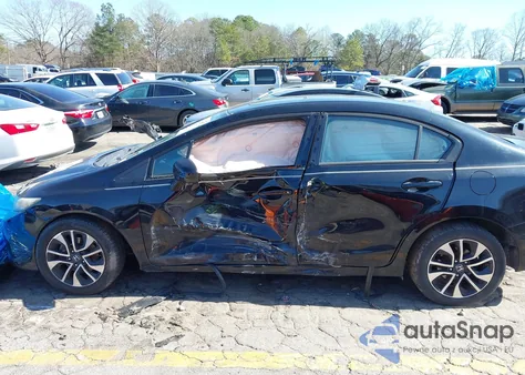 2014 Honda Civic Ex из США, поврежденный, VIN 19XFB2F80EE079102